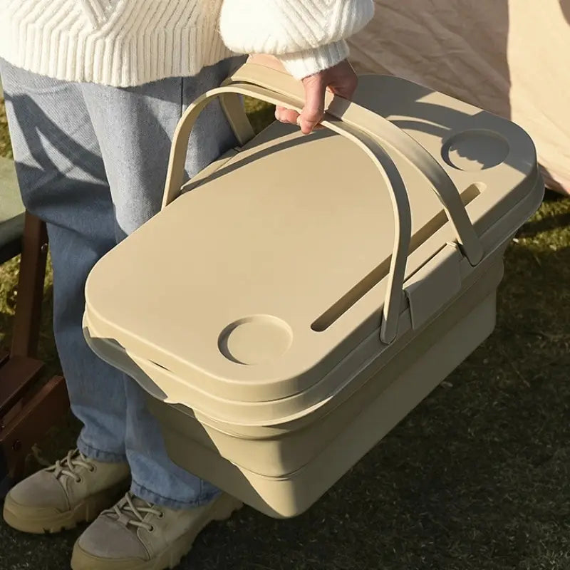 Cesta Picnic Plegable 3 en 1