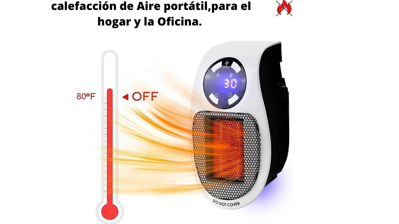 Calentador Eléctrico Portátil