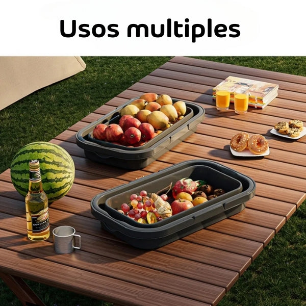 Cesta Picnic Plegable 3 en 1