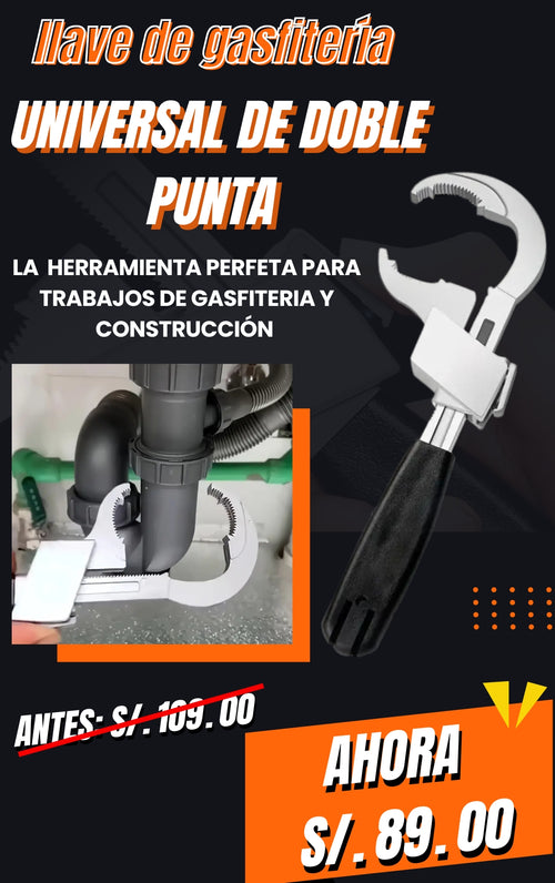 LLAVE DE GASFITERÍA UNIVERSAL