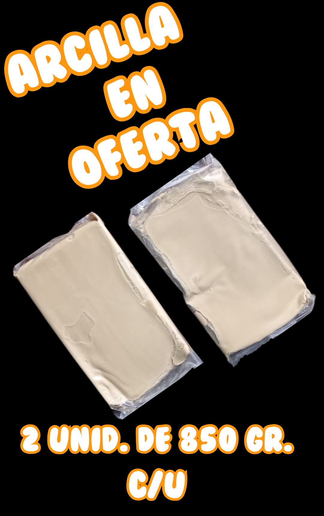 PACK DE 2 BOLSAS DE ARCILLA