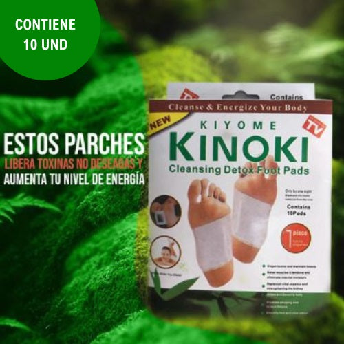 PARCHES DESINTOXICANTES KINOKI