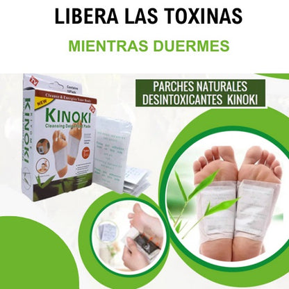 PARCHES DESINTOXICANTES KINOKI