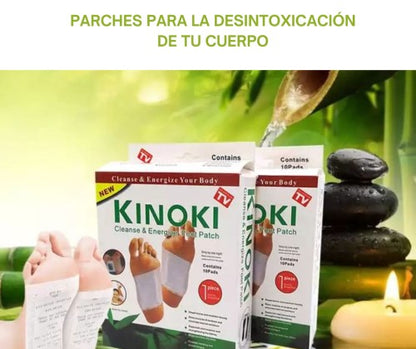 PARCHES DESINTOXICANTES KINOKI